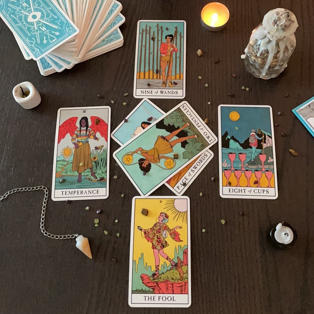 Modern Witch Tarot Deck by Lisa Sterle